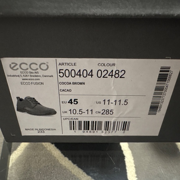Ecco Fusion cocoa brown main image 5